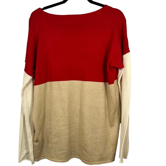 41 Hawthorn Trip Long Sleeve Colorblock Sweater Size XL NEW - Picture 6 of 7